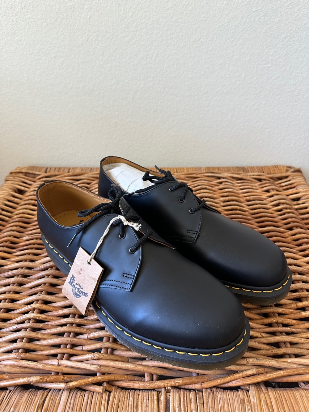 Dr. Martens Black Oxfords New in Box